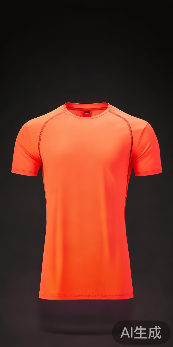 运动T恤：采用高性能吸湿排汗面料，确保在运动过程中