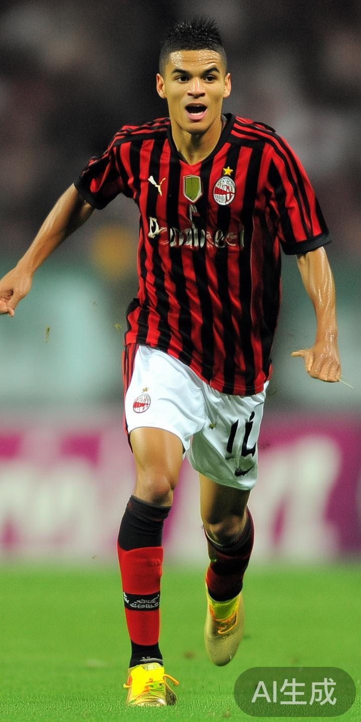 2008年，罗纳尔迪尼奥正式加入米兰体育俱乐部，这